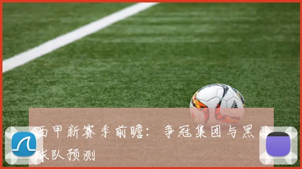 西甲新赛季前瞻:争冠集团与黑马球队预测